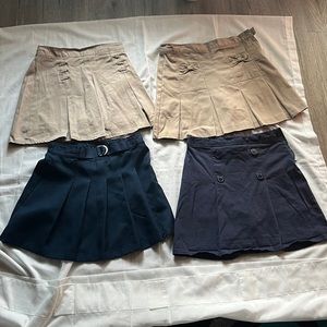 Children School Uniforms Skirts
